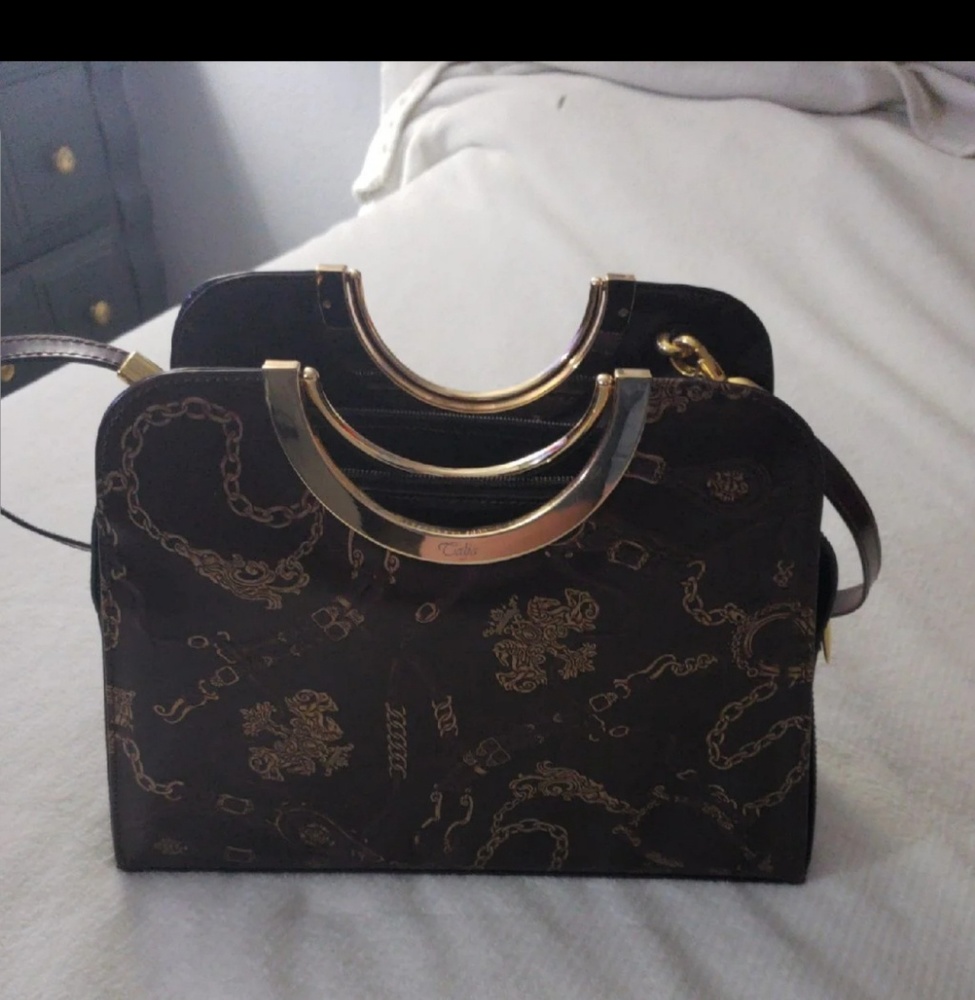 Calja leather handbag